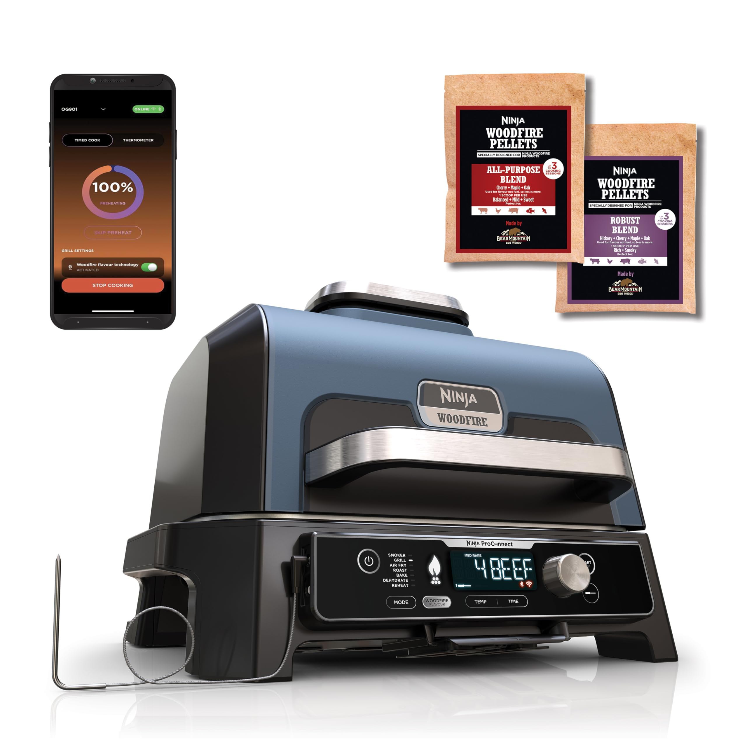 Ninja Woodfire Pro Connect XL fino al 29% di sconto