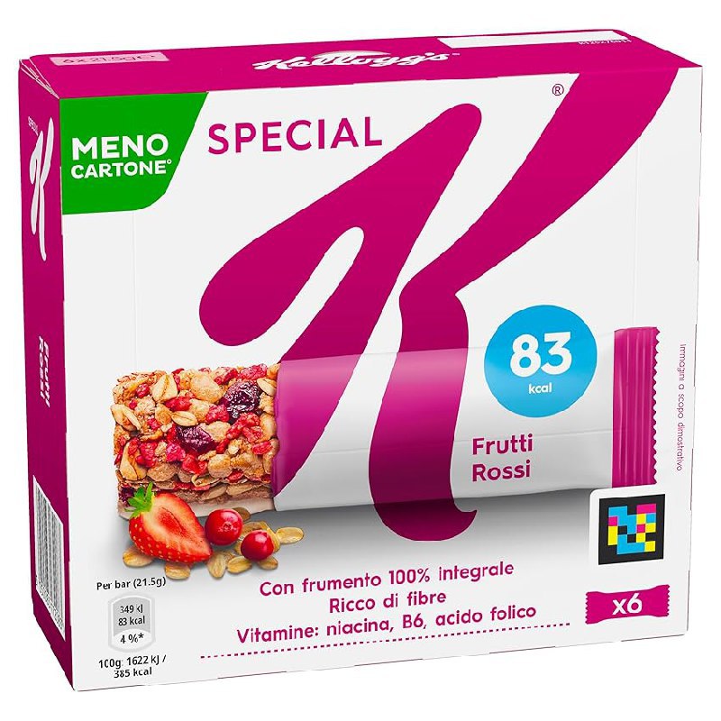 Kellogg’s Barrette con Frutti Rossi fino al 50% di sconto Deal
