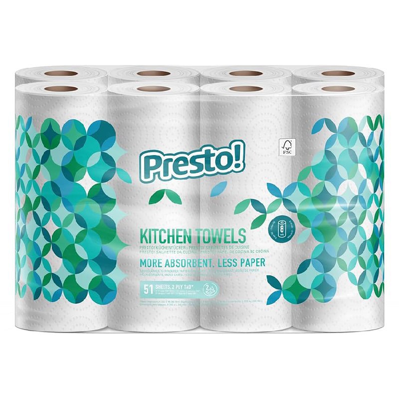 Presto! 8 Rotoli: fino al 35% di sconto – Offerta