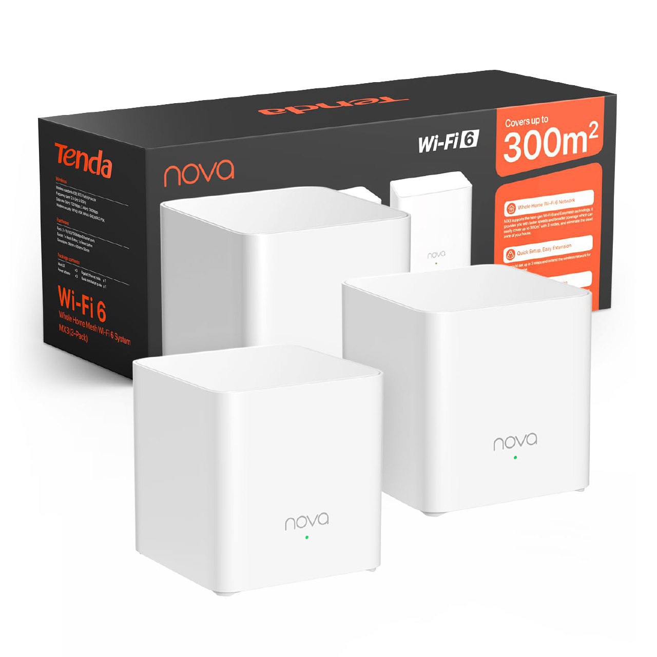 Tenda Nova Wifi 6 Mesh AX1500 fino al 15% di sconto