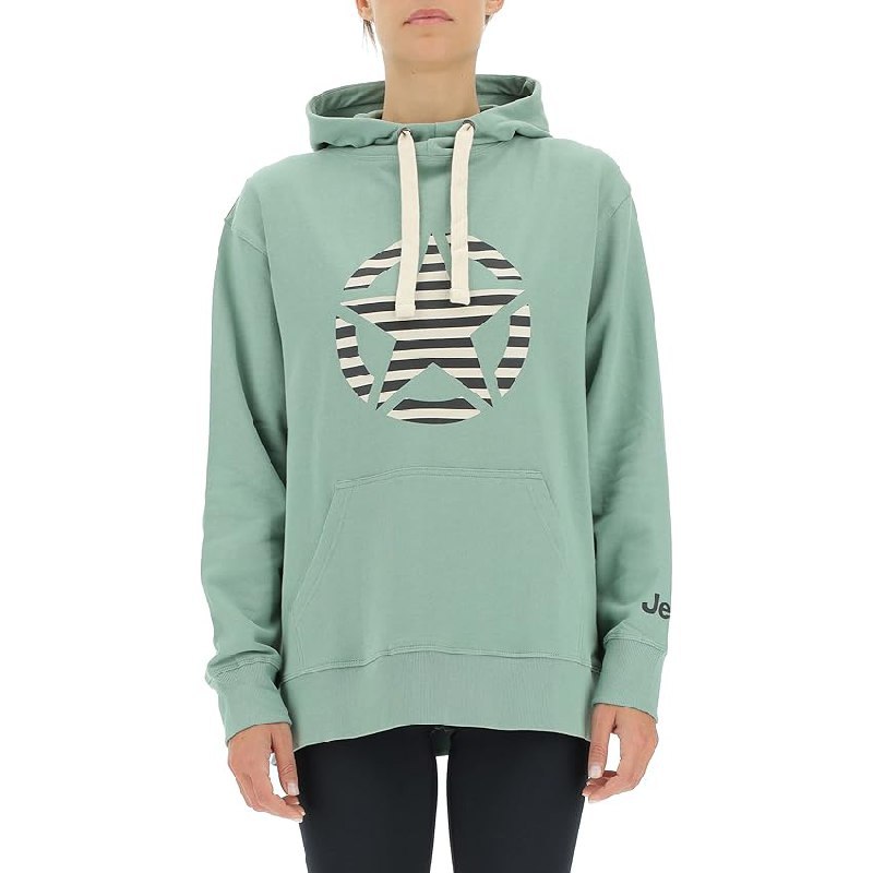 Jeep J Felpa Oversize Donna fino al 10% off Deal