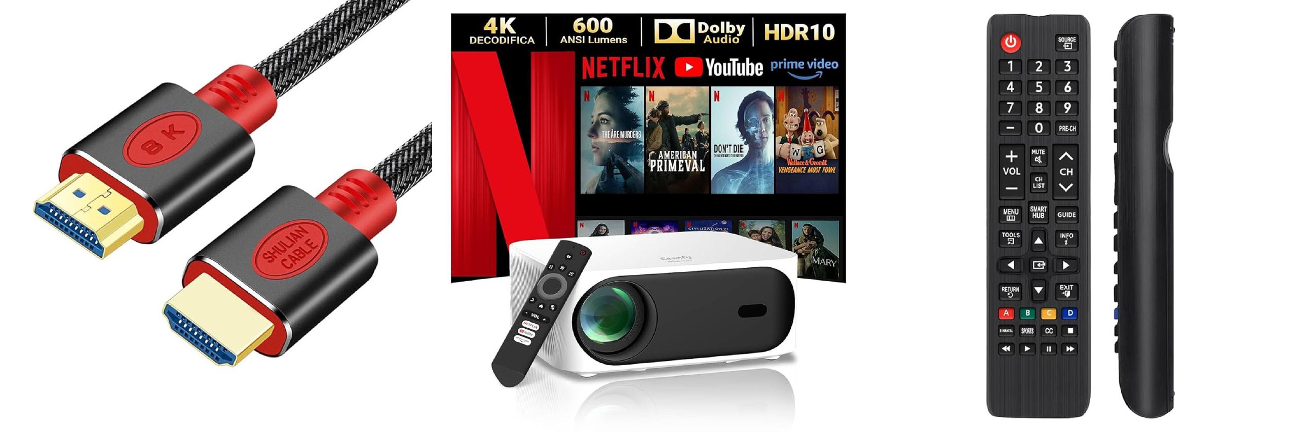 Cavo HDMI 2.1 SHULIAN fino al 43% off Deal