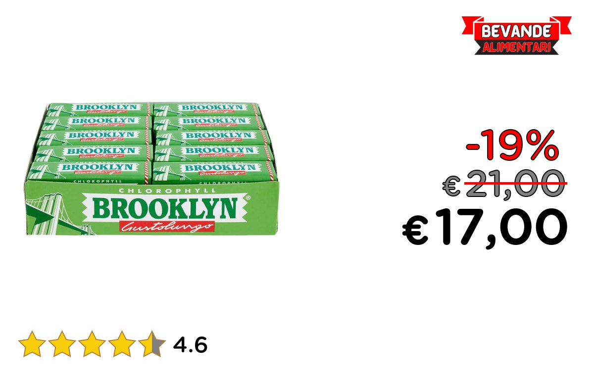 Brooklyn Chlorophyll fino al 19% di sconto Deal