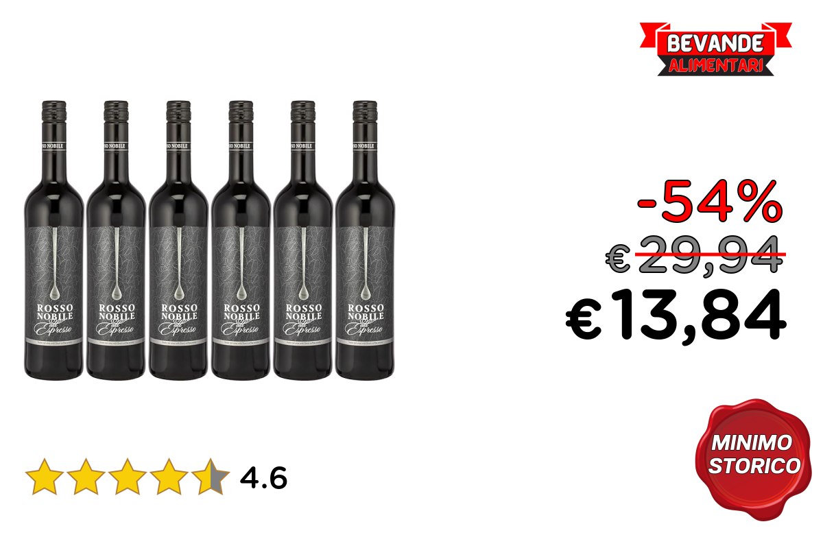 Rosso Nobile Al Espresso: fino al 54% di sconto Deal