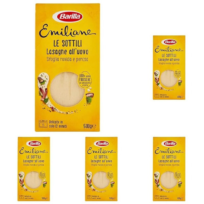 Barilla Emiliane: Fino al 40% di sconto su Lasagne
