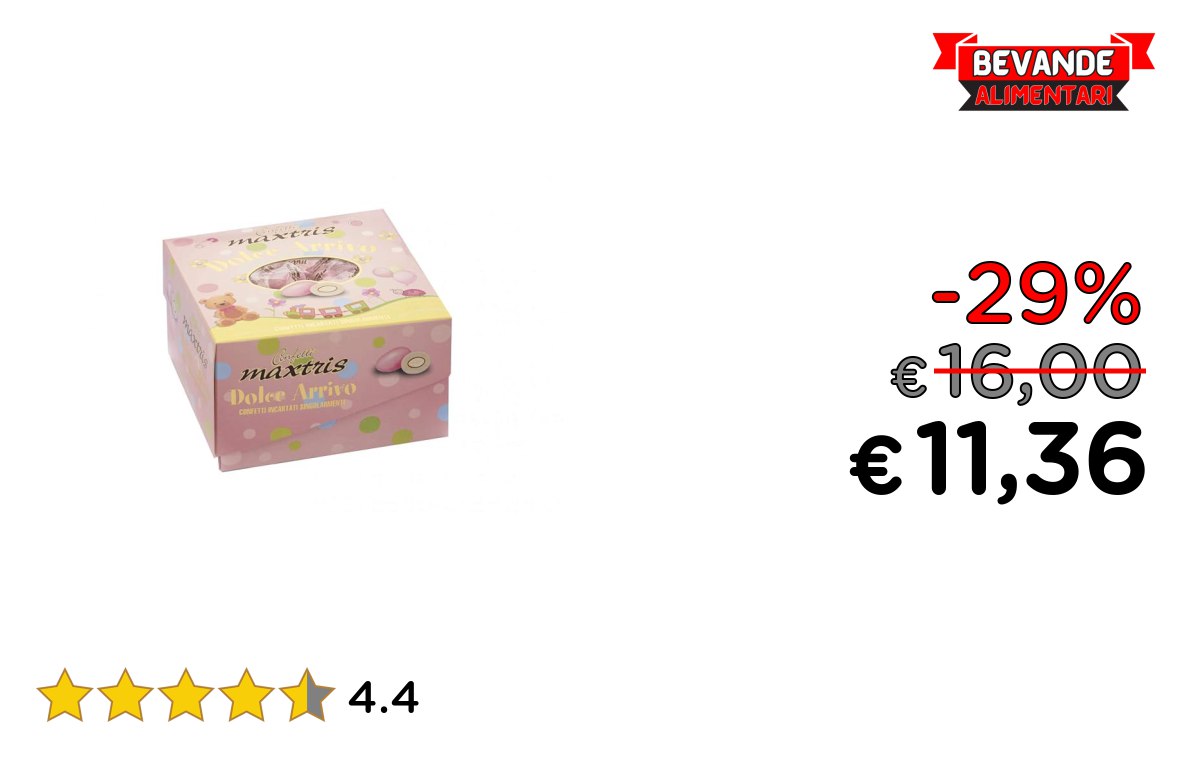 Confetti Maxtris: fino al 29% di sconto Deal