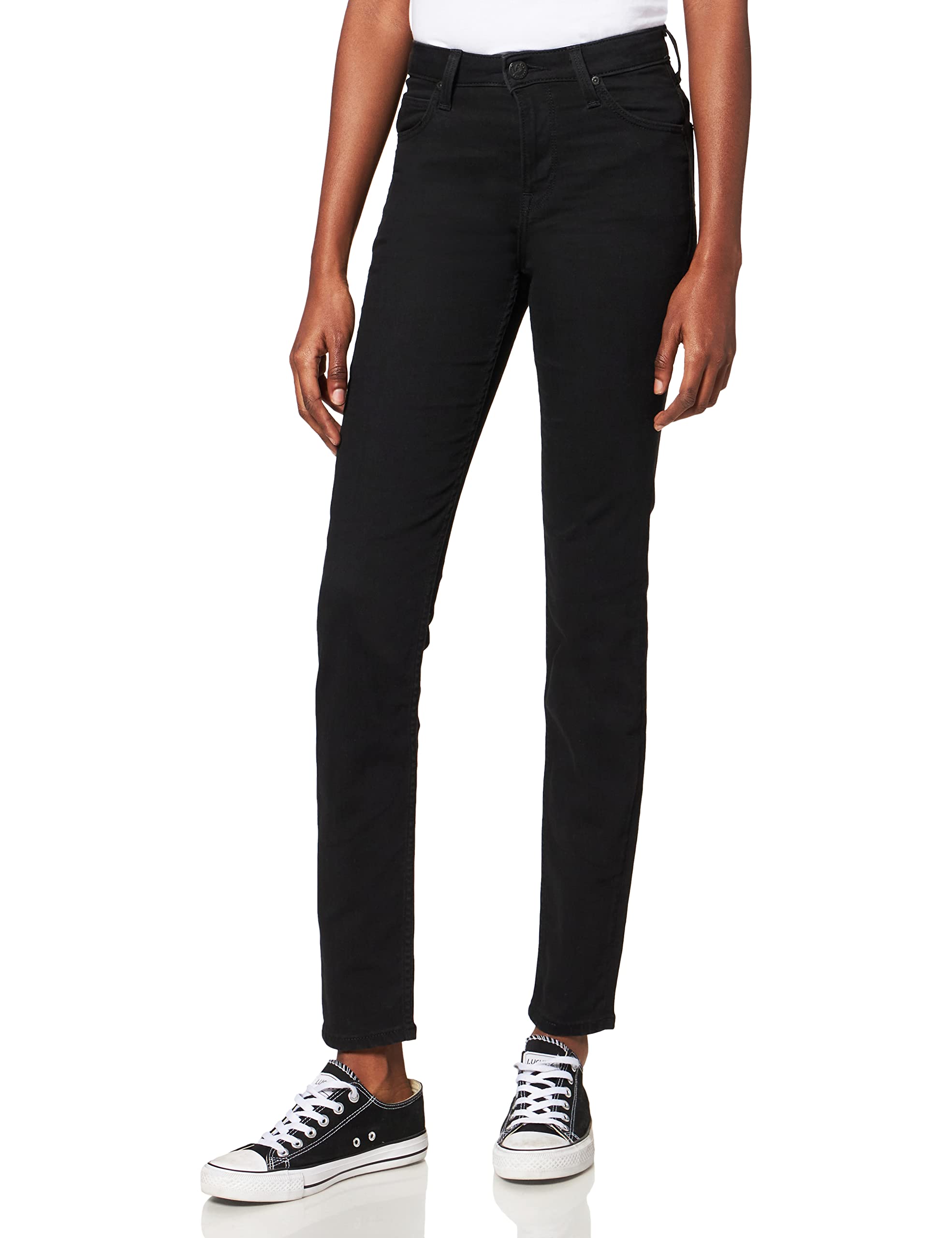 Lee Scarlett High Jeans Nero fino al 40% di sconto Deal