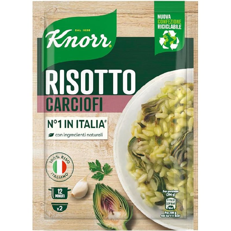 Knorr Risotto con Carciofi fino al 39% di sconto