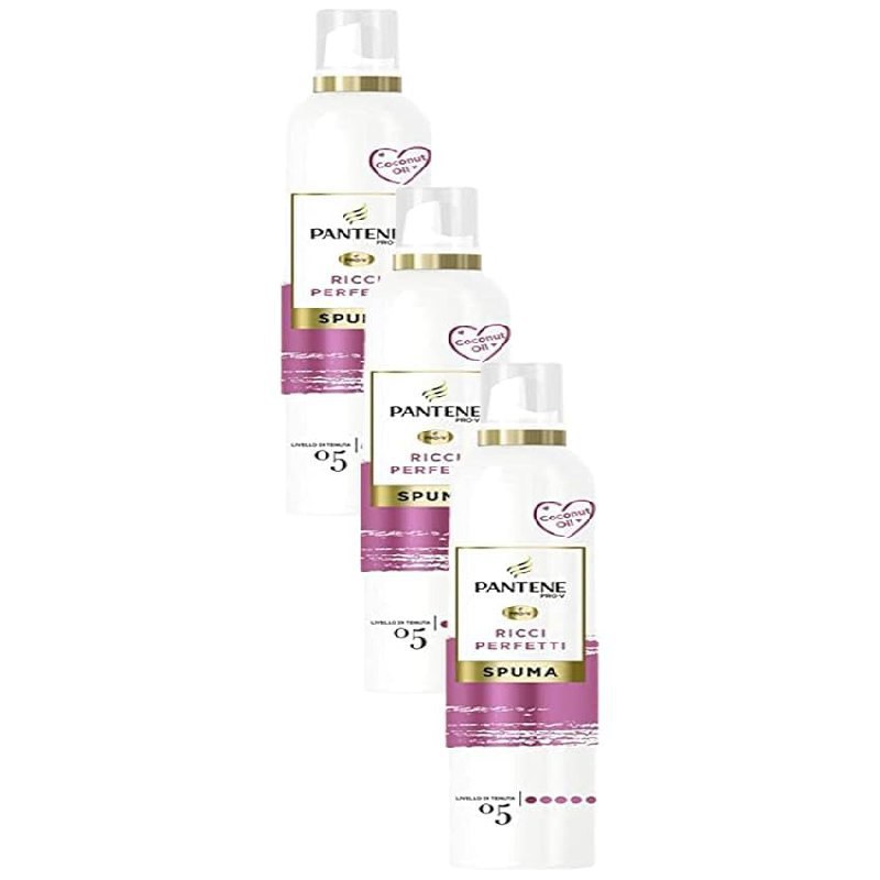 Pantene Pro-V Spuma Ricci Confezione da 3 fino al 50% di sconto