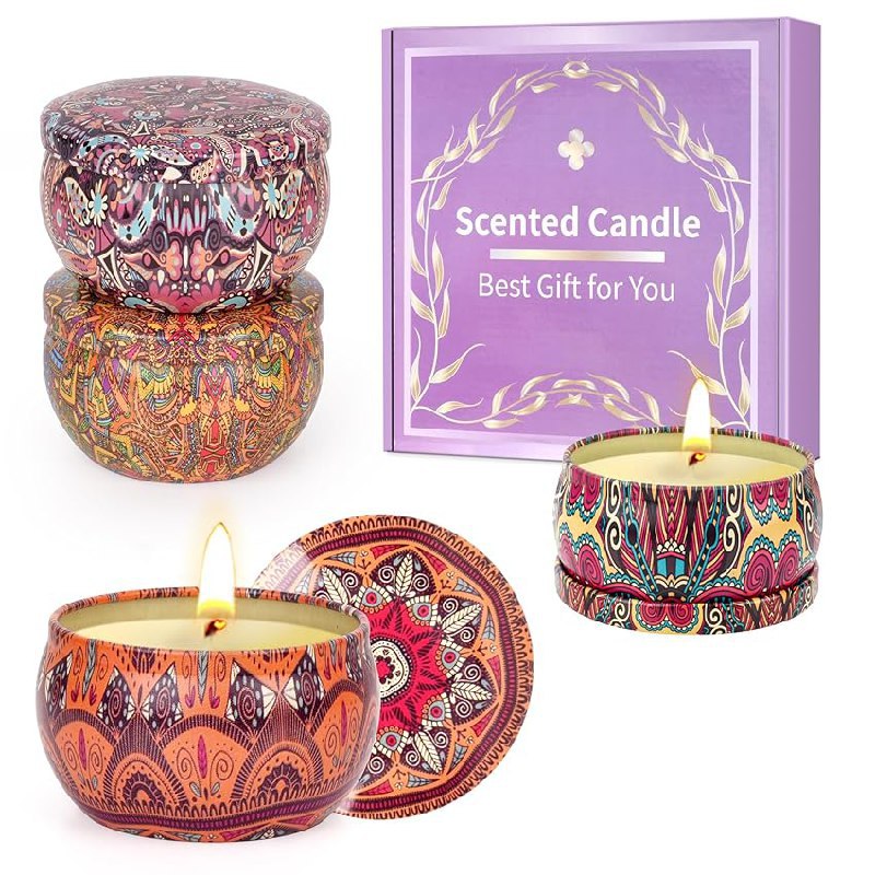 Set di 4 Candele Profumate fino al 35% di sconto