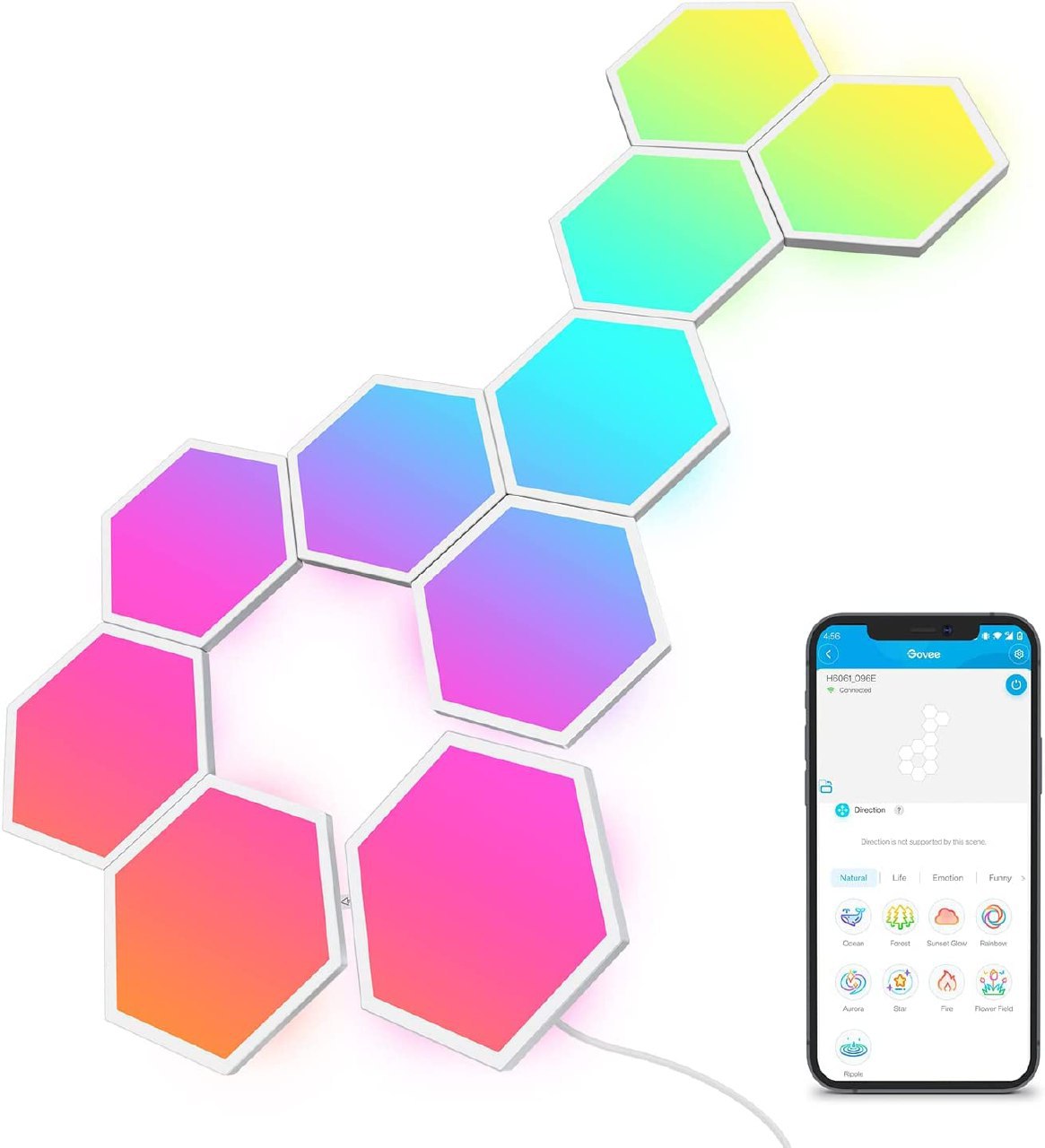 Govee Glide Hexa Luci da Parete up to 32% off Deal