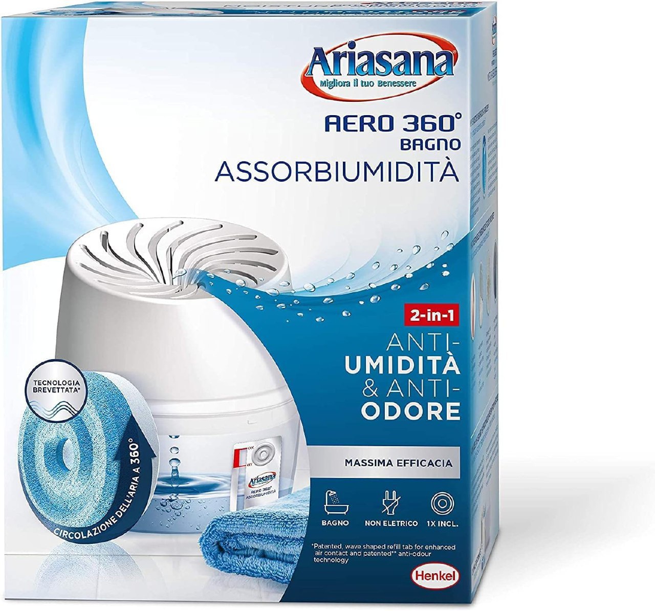 Ariasana Aero 360°: fino al 38% di sconto Deal