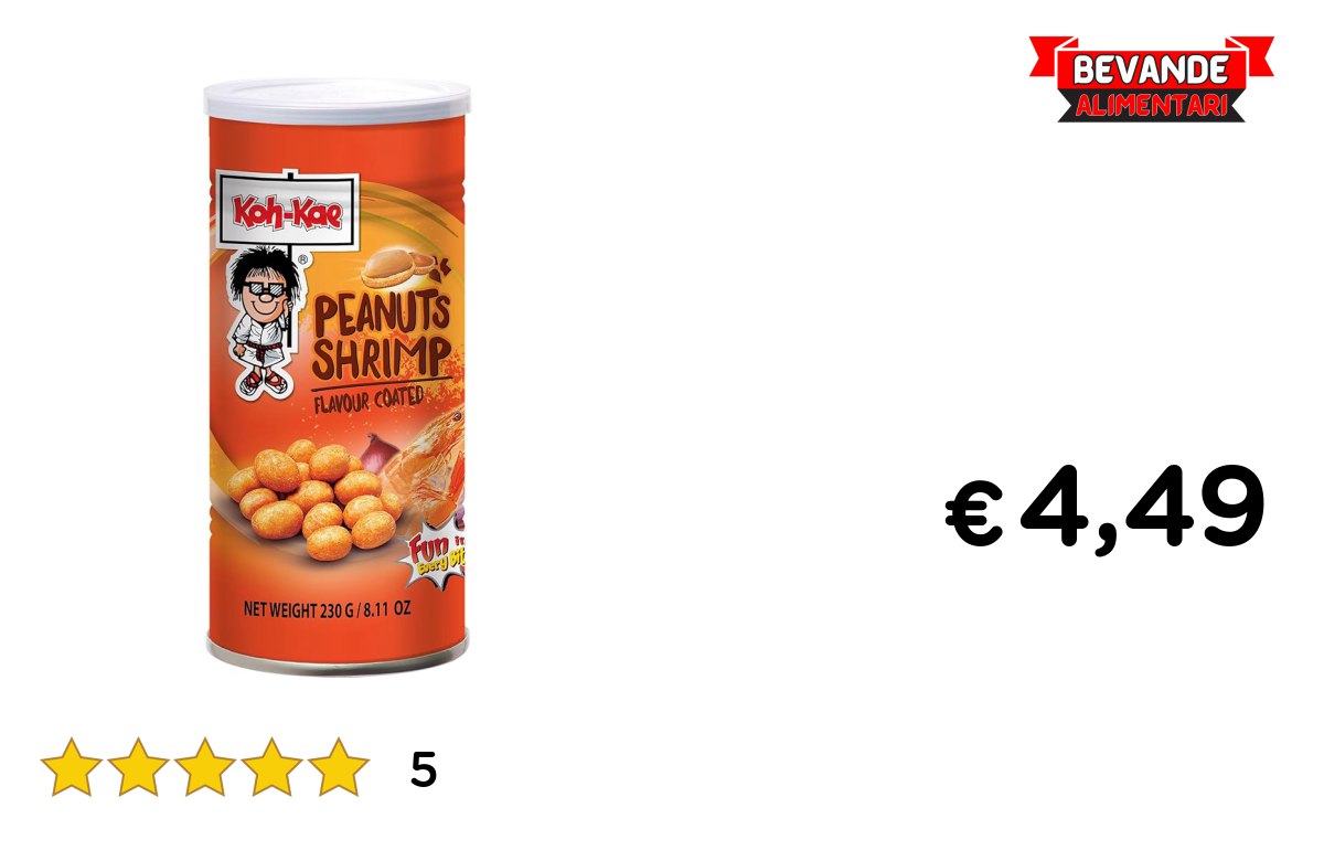 KOH-KAE Arachidi fino al 5% off Deal