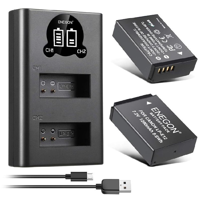 Batteria ENEGON LP-E12: fino al 30% di sconto Deal