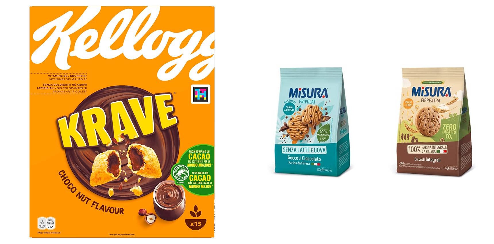 Kellogg’s Krave Choco Nut fino al 43% di sconto