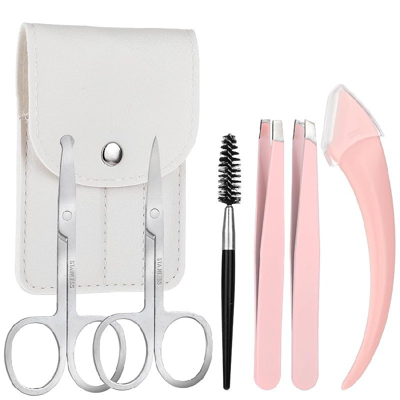 Set 6 Forbici e Pinzette Sopracciglia: fino al 68% di Sconto