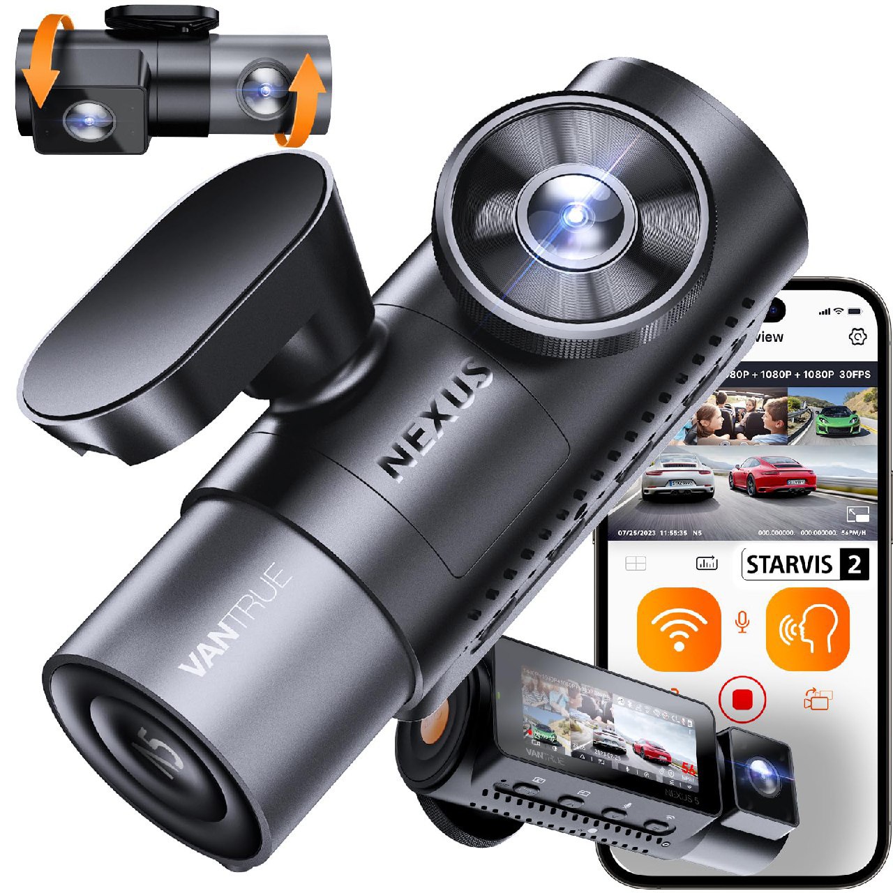 VANTRUE N5 Dash Cam: fino al 22% di sconto Deal