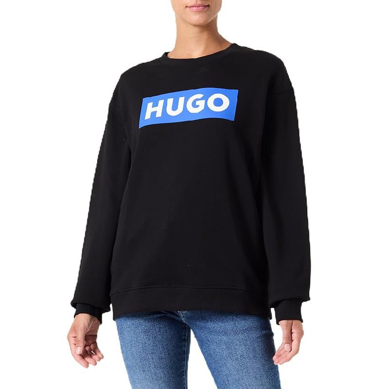 HUGO Classic Crew_b Maglia Donna fino al 50% di sconto