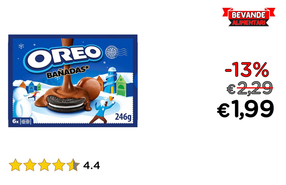 Oreo Banadas Choco – Fino al 13% di sconto Deal