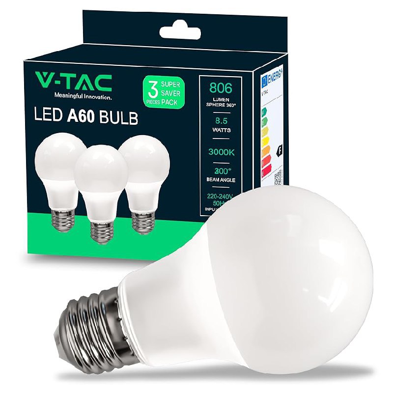 V-TAC Lampadina LED 8,5W: Offerte fino al 83% Deal