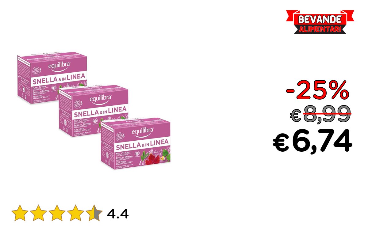 Equilibra Tisane, fino al 25% di sconto Offerte
