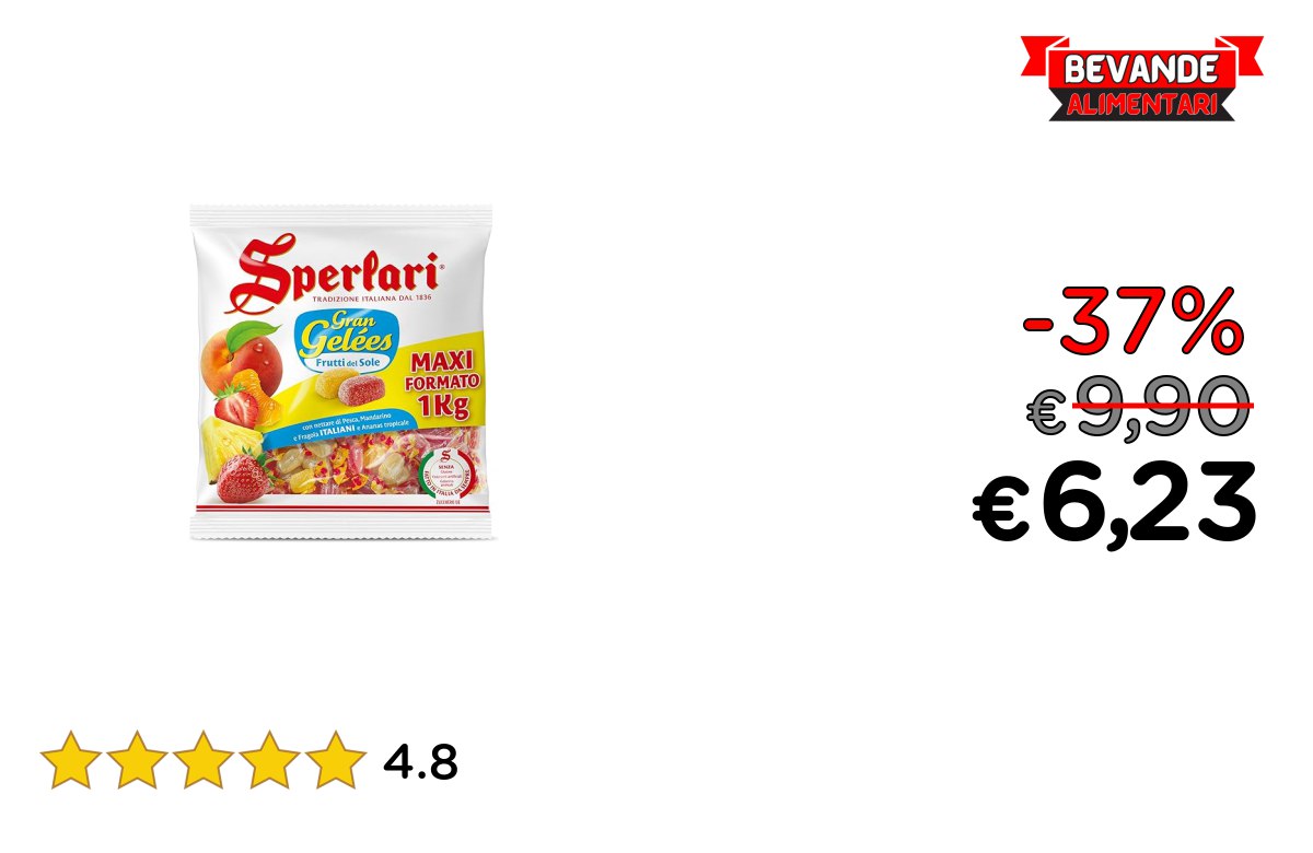 Sperlari Caramelle: fino al 37% di sconto Deal