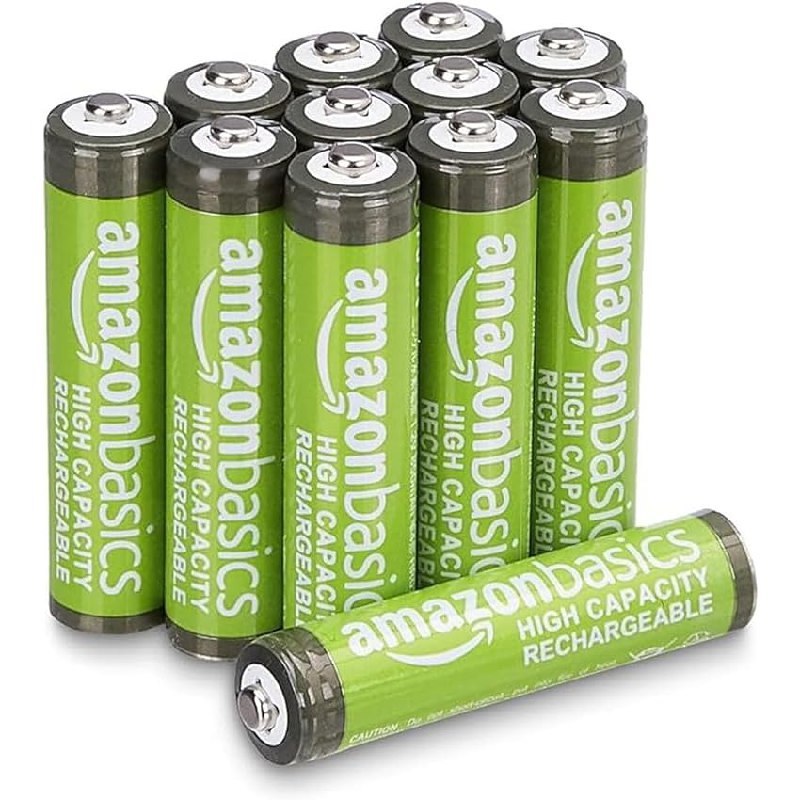 Amazon Basics Batterie AAA ricaricabili fino al 20% di sconto