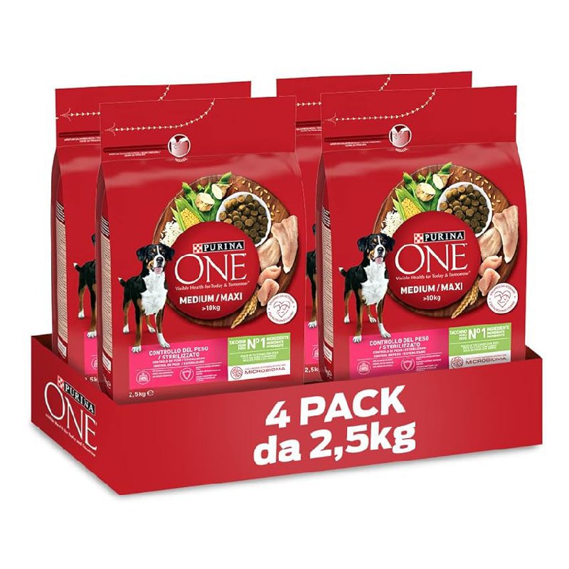 PURINA ONE Medium Maxi Crocchette: fino al 30% di sconto