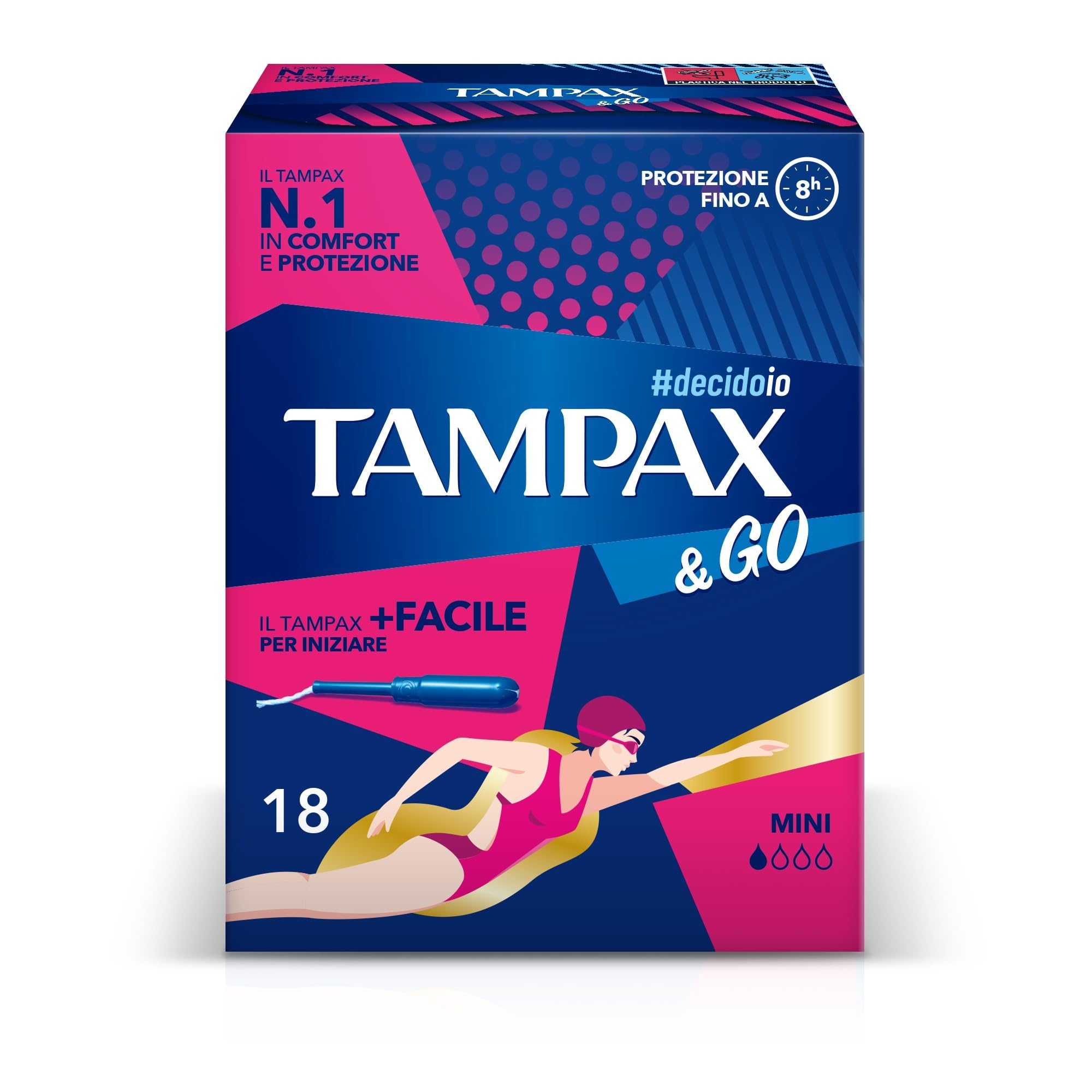 TAMPAX &GO MINI x18 fino al 60% off Deal