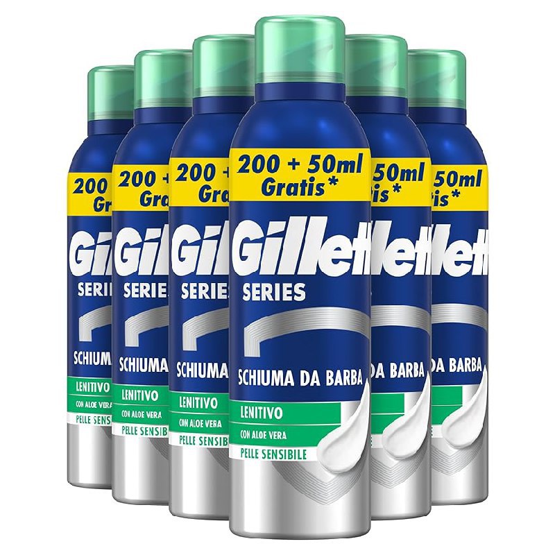 Gillette Schiuma da Barba: fino al 26% di sconto