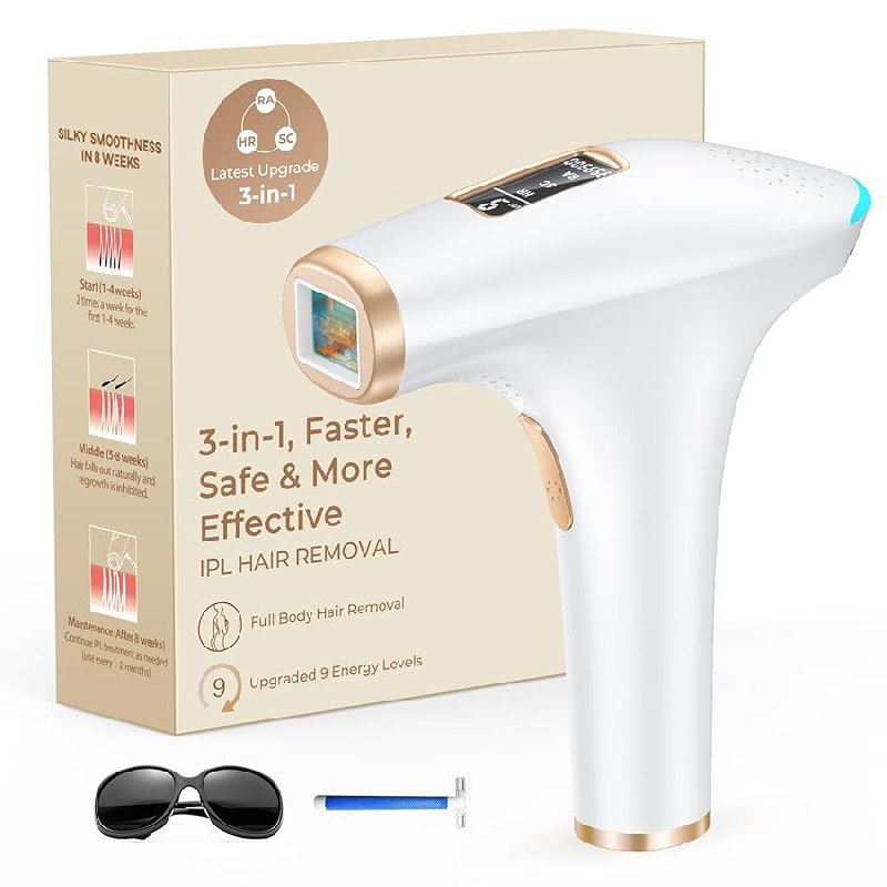Epilatore a Luce Pulsata: fino al 50% di sconto