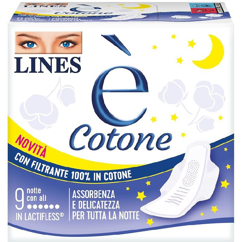 LINES E’ Cotone Notte con Ali: fino al 50% di sconto Deal
