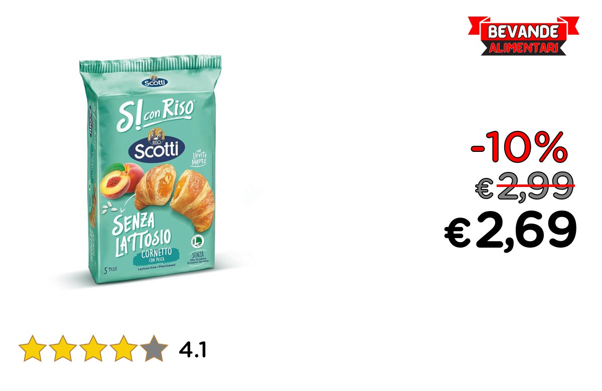 Si con Riso Cornetti: fino al 10% di sconto Deal
