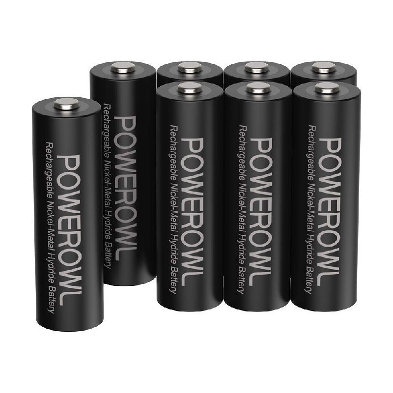 Batterie Ricaricabili AA POWEROWL fino al 31% di sconto