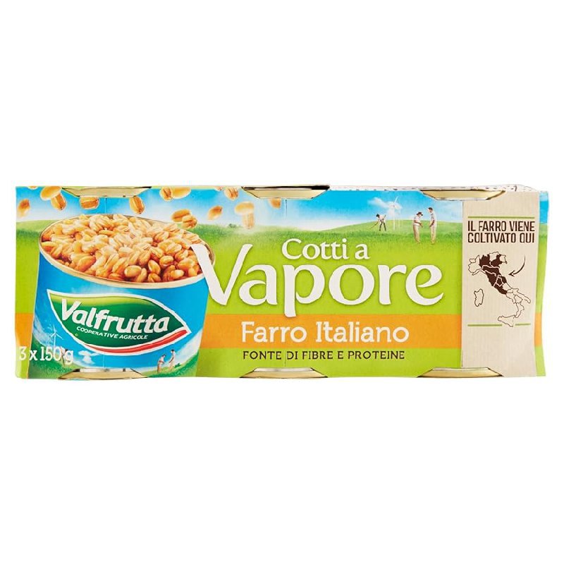 Valfrutta Monodose 150Grx3 Farro: Offerte fino al 30%