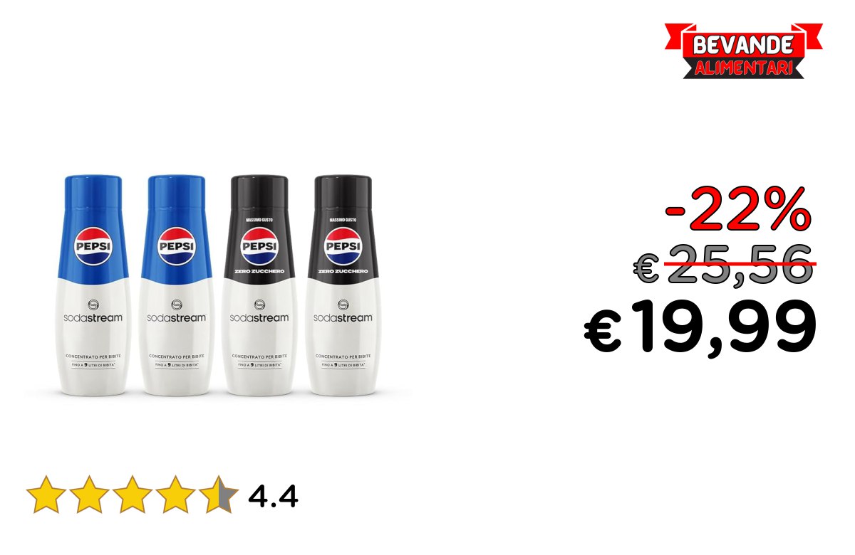 Sodastream Mix Bundle: Fino al 22% di sconto Deal
