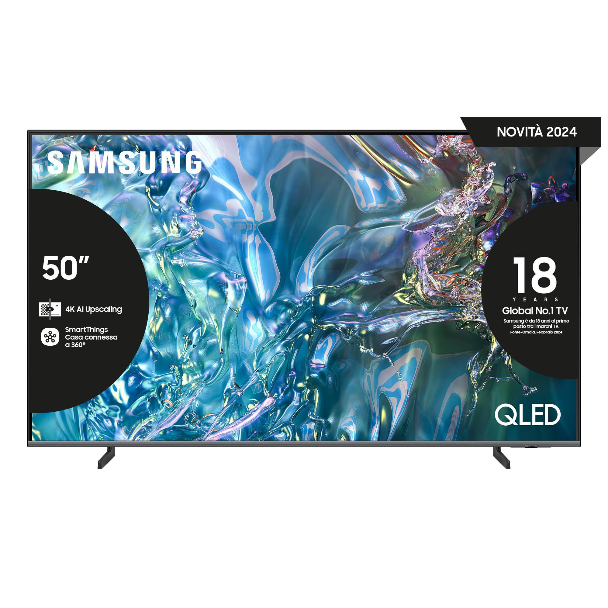 Samsung Smart TV 50″ QE50Q64DAUXZT fino al 13% di sconto