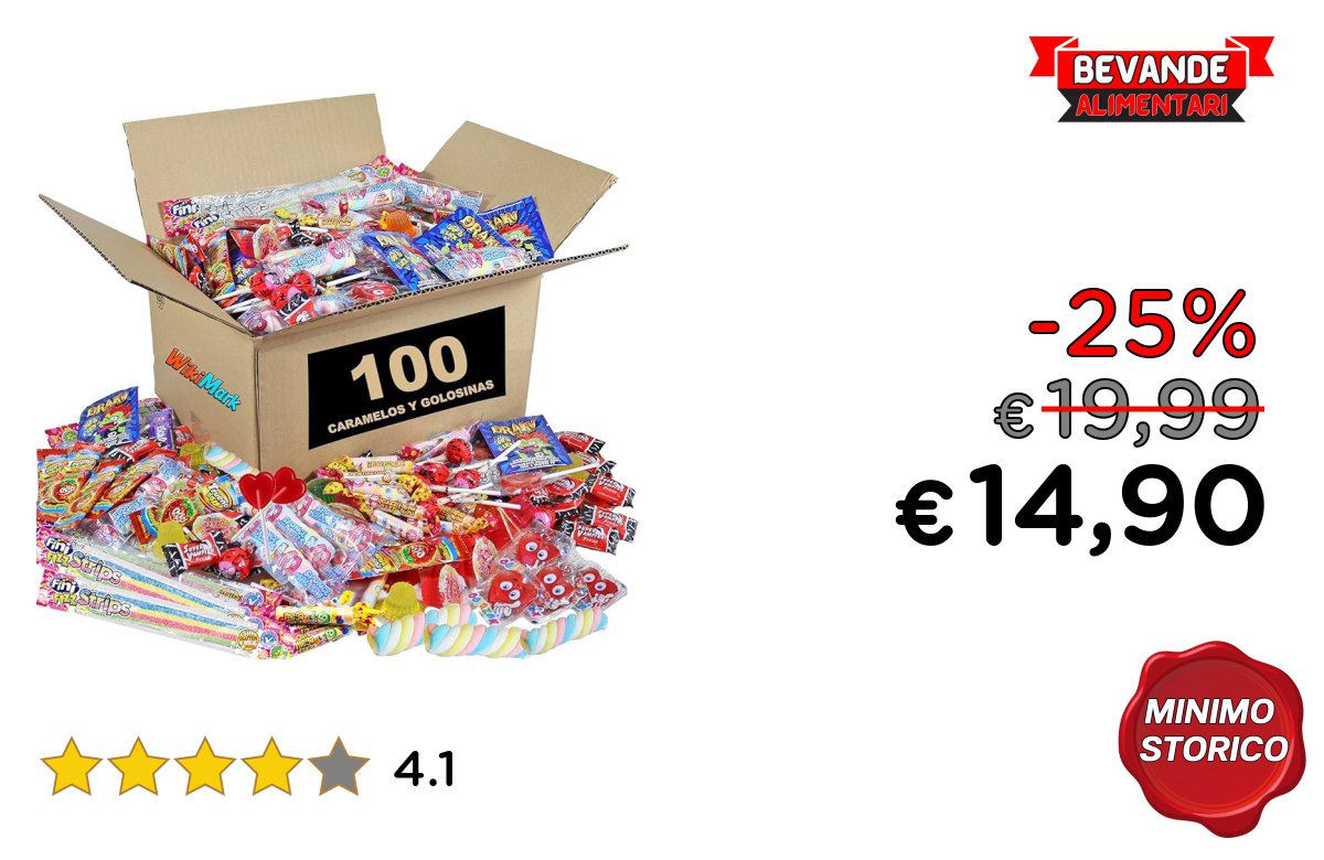 WikiMark Caramelle – fino al 25% di sconto Deal