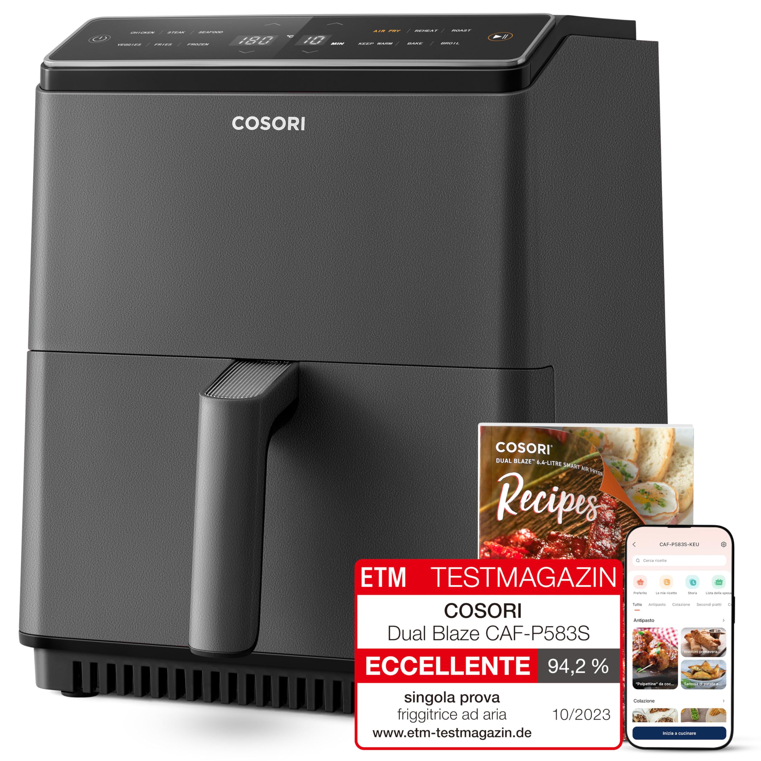 COSORI Friggitrice ad Aria: fino al 26% di sconto Deal