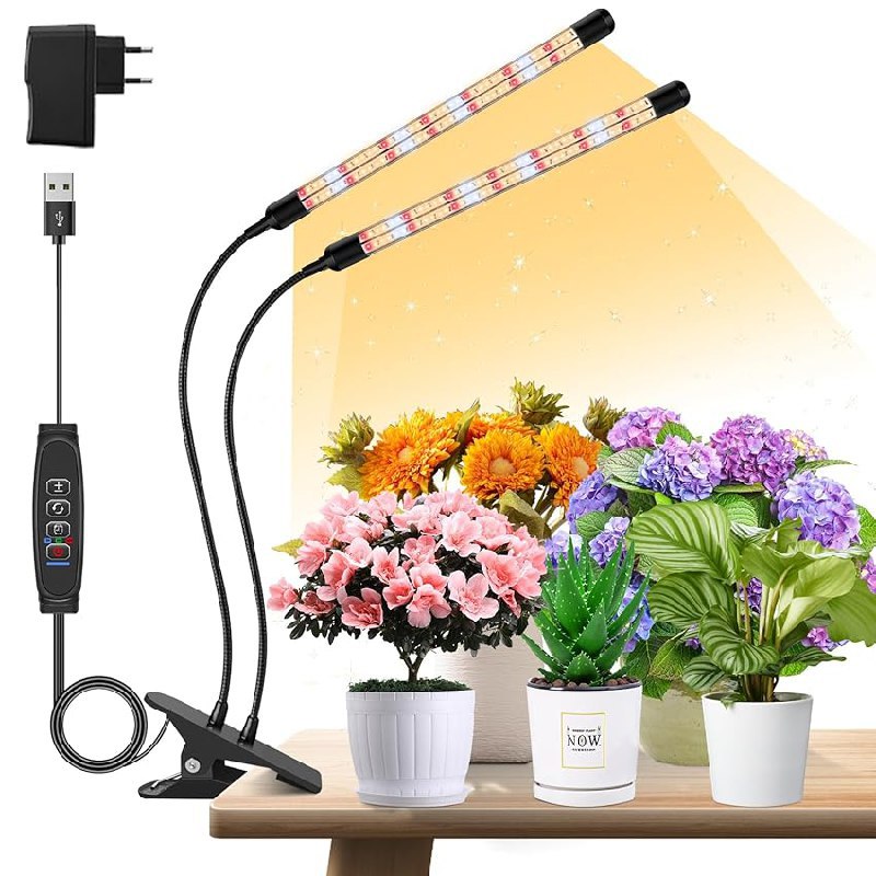 Luci per Piante a 2 Teste fino al 50% Off Deal