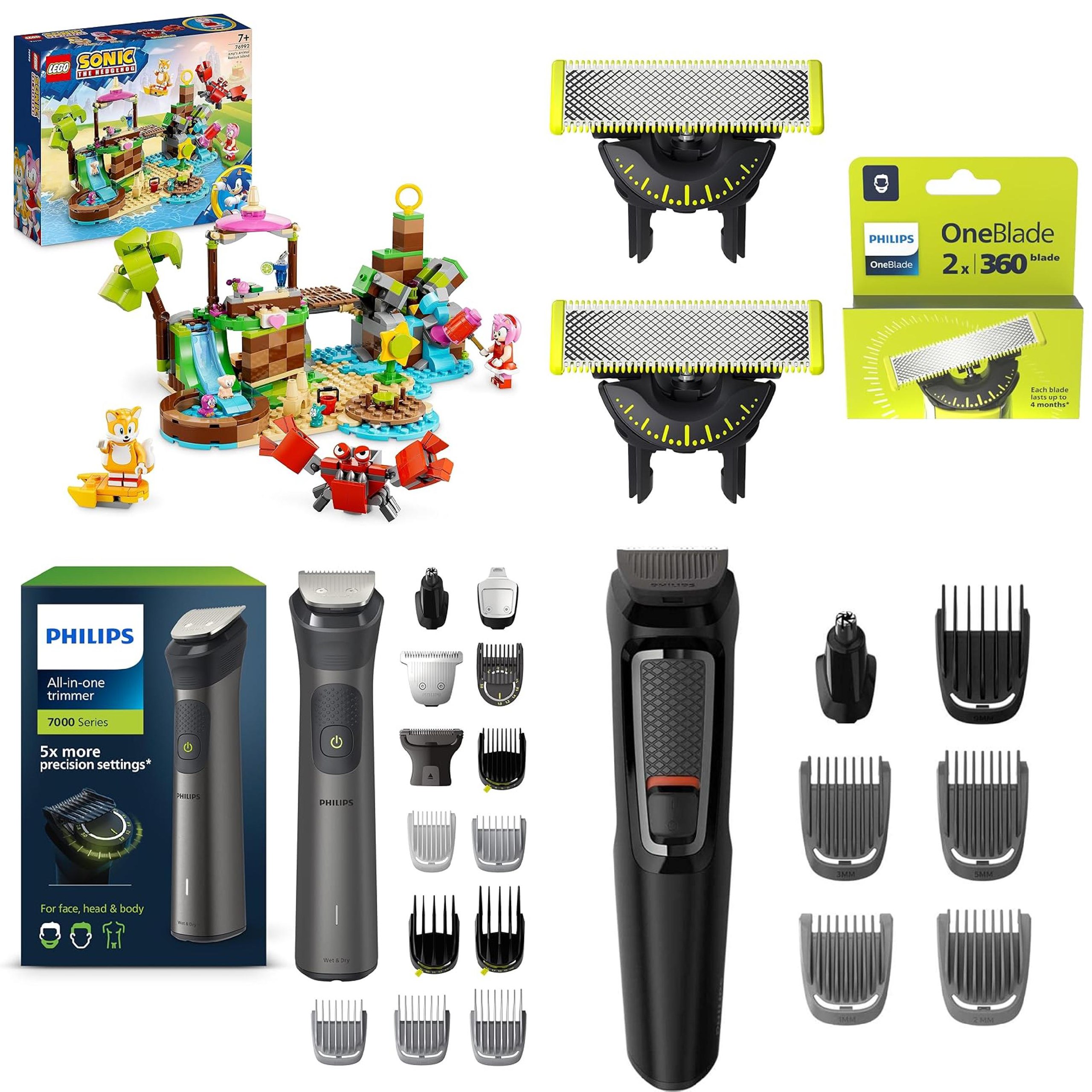 LEGO Sonic & Philips Grooming fino al 41% di sconto