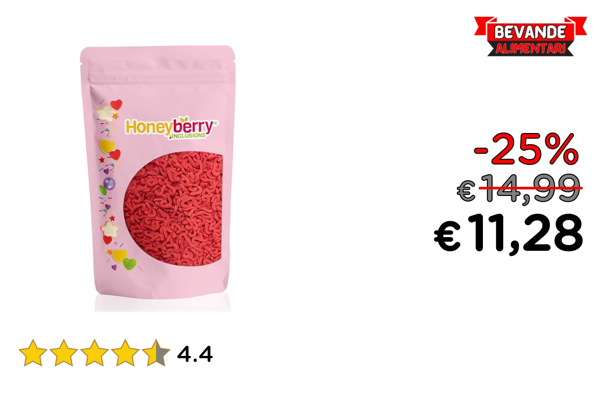 Zuccherini Decorativi per Dolci fino al 25% di Sconto