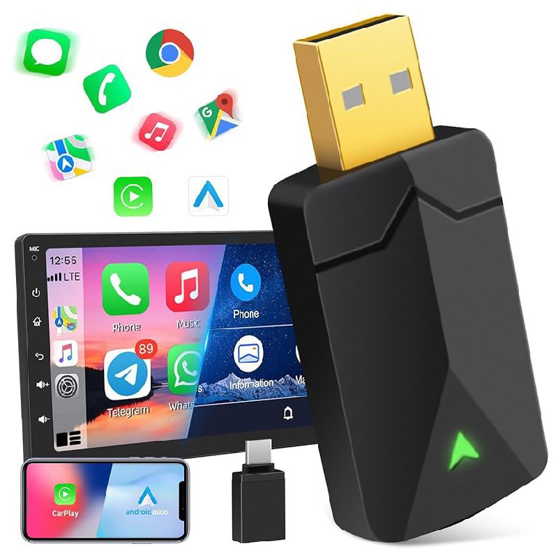Adattatore Carplay Wireless fino al 49% di sconto Deal