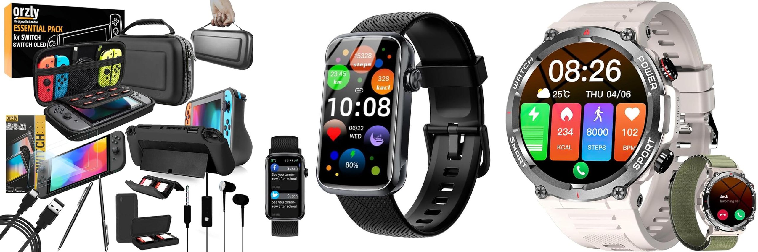 Accessori Switch e Smartwatch fino al 78% Off Deal