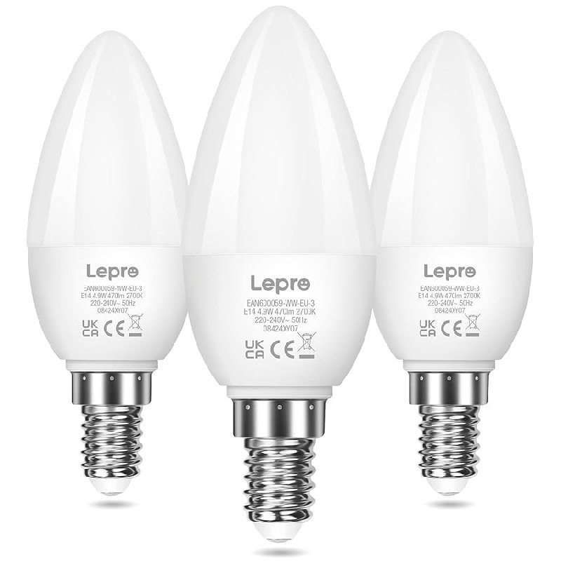 Lepro Lampadina LED E14: fino al 77% di sconto!