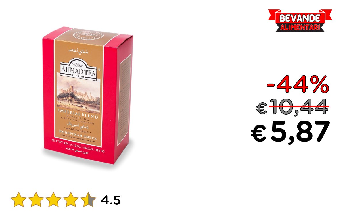 Ahmad Tea fino al 44% di sconto Deal