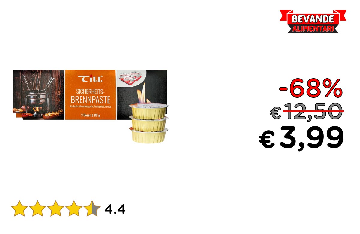 TILL pasta: sconti fino al 68% su Amazon Deal