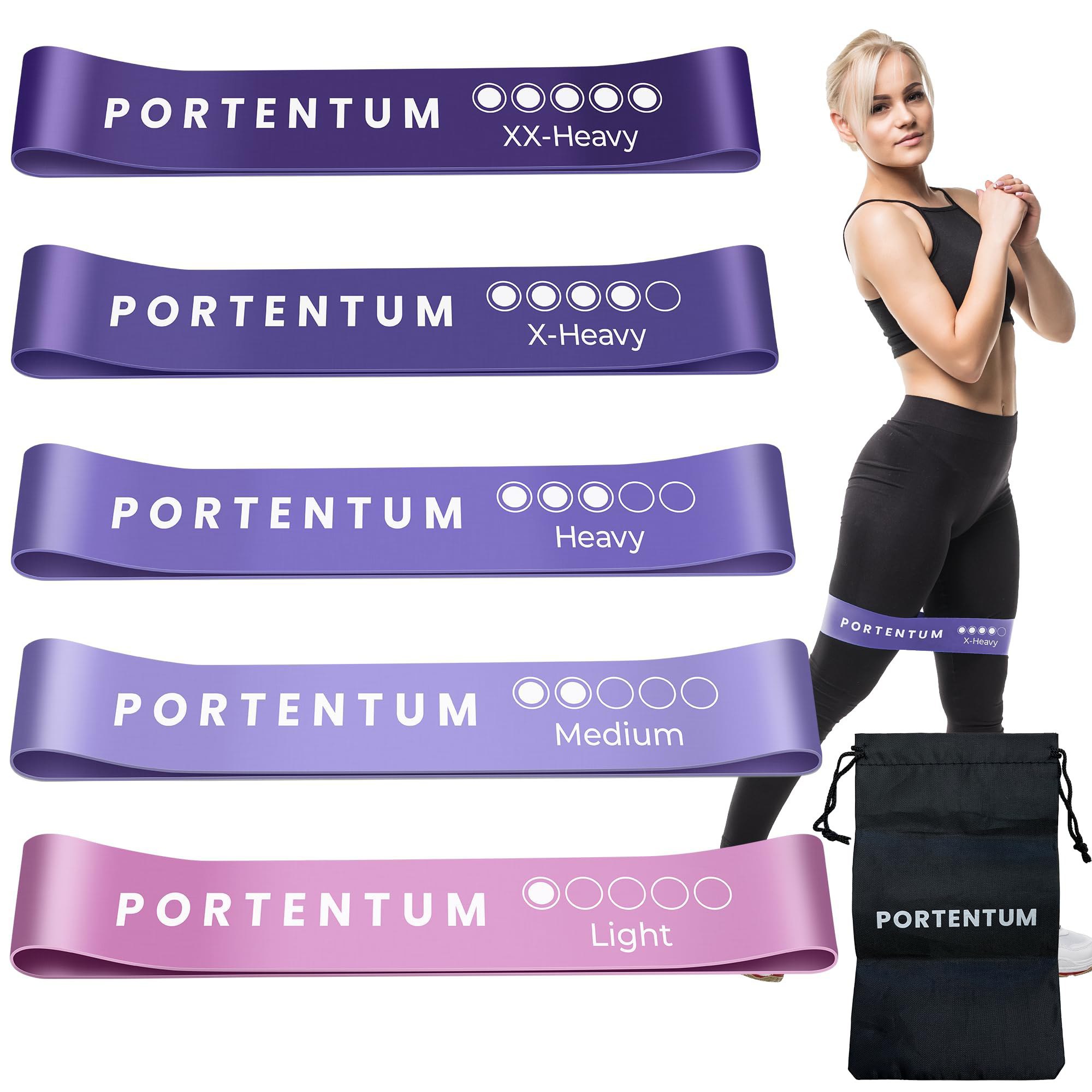 PORTENTUM elastici fitness: fino al 27% di sconto