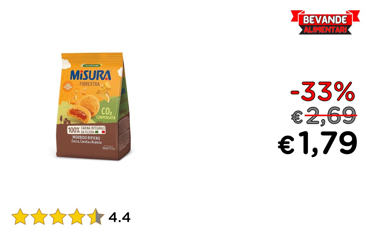 Misura Frollino Integrale up to 33% off Deal