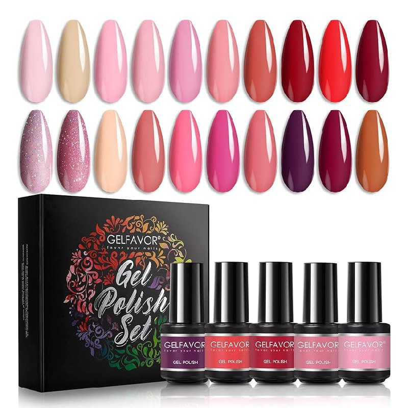 GELFAVOR Set di Smalti Gel: Sconti fino al 53% su Amazon